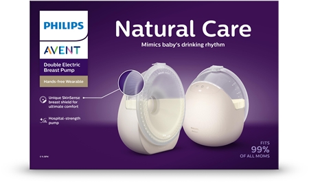 Philips Avent Natural Care SCF495/11 ηλεκτρικό θήλαστρο μητρικού γάλακτος hands-free