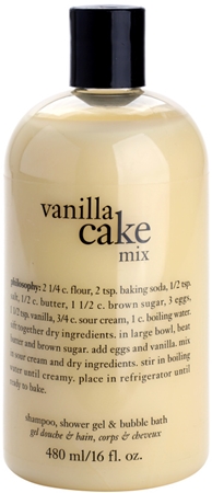 Brand
 Philosophy Vanilla cake gel de dus pentru femei 480 ml