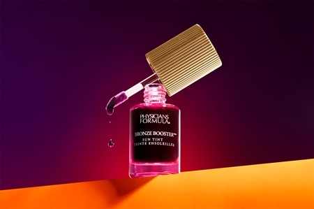 Physicians Formula Bronze Booster Sun Tint cor nos lábios e maçãs do rosto