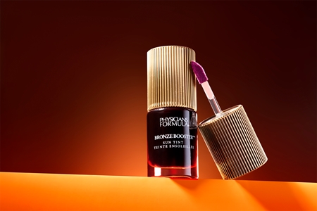 Physicians Formula Bronze Booster Sun Tint cor nos lábios e maçãs do rosto