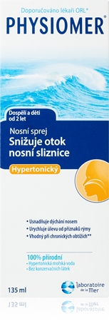 Physiomer Physiomer hypertonický nosní sprej při rýmě a nachlazení