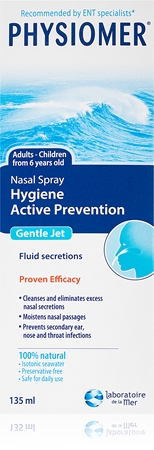 Physiomer Gentle Jet&Spray nosní sprej