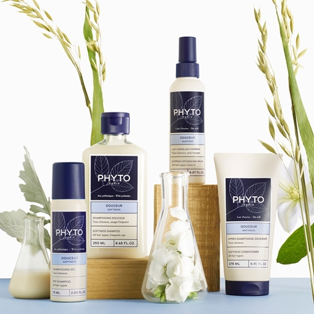 Phyto Douceur Softness Express Detangling Milk mléko na vlasy pro snadné rozčesání vlasů