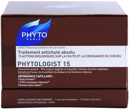 Phyto Phytologist 15 4-Wochen-Kur gegen Haarausfall und zur Erneuerung des Haarwuchses