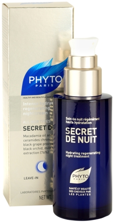 Phyto Secret De Nuit creme regenerador de noite para todos os tipos de cabelos
