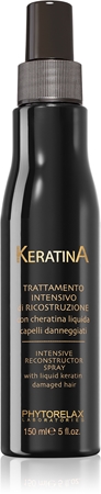 Phytorelax Laboratories Keratina keratinos spray a sérült haj kisimítására és helyreállítására
