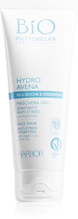 Phytorelax Laboratories Bio Hydro Avena anti-stress face mask with moisturising effect