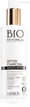 Phytorelax Laboratories Bio Detox Charcoal cleansing gel with activated charcoal