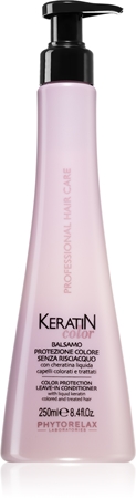 Phytorelax Laboratories Keratin Color bezoplachový kondicionér pro barvené vlasy