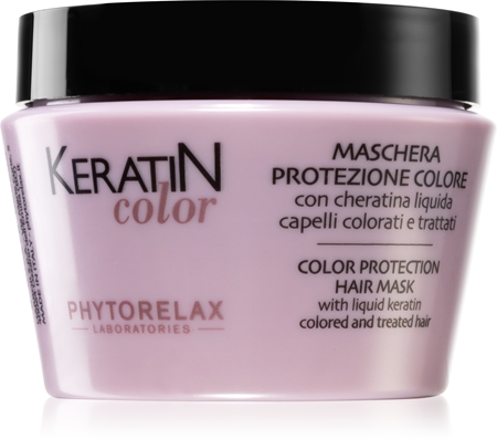 Phytorelax Laboratories Keratin Color maska na vlasy s keratinem
