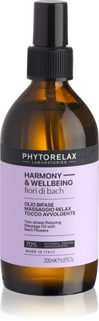 Phytorelax Laboratories Fiori di Bach Relaxing Massage Oil