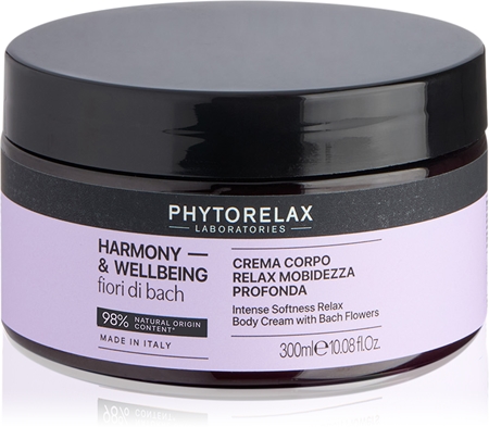 Phytorelax Laboratories Fiori di Bach creme corporal nutritivo para relaxar