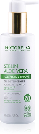 Phytorelax Laboratories Bio Sebum Aloe Vera Mild rensegel Med Aloe Vera