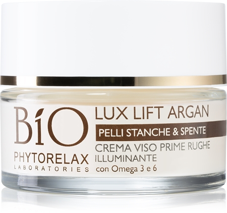 Phytorelax Laboratories Lux Lift Argan krema za posvetljevanje za prve gube