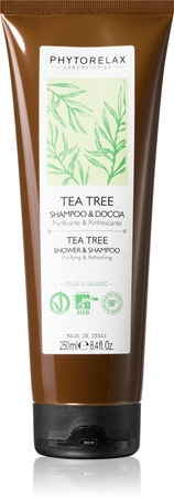 Phytorelax Laboratories Tea Tree sprchový šampon s Tea Tree oil