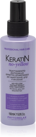 Phytorelax Laboratories Keratin No-Yellow Spray against Yellow Undertones