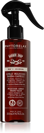 Phytorelax Laboratories Men's Grooming Barber Shop haj és szakáll kondicionáló spray -ben