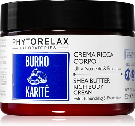 Phytorelax Laboratories Shea Butter creme corporal nutritivo com manteiga de karité