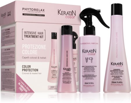 Phytorelax Laboratories Keratin Color Geschenkset (für gefärbtes Haar)