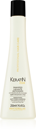 Phytorelax Laboratories Keratin Liss uhlazující šampon pro nepoddajné vlasy