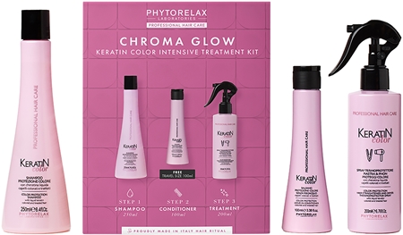 Phytorelax Laboratories Keratin Color Gift Set for colour-treated hair