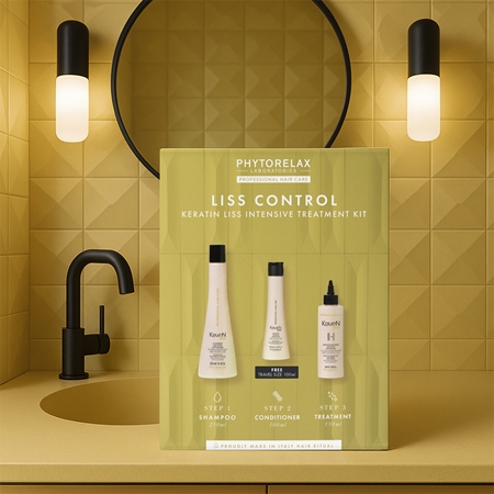 Phytorelax Laboratories Keratin Liss σετ δώρου για ατίθασα και κρεπαρισμένα μαλλιά