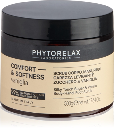 Phytorelax Laboratories Comfort & Softness Vanilla glättende Peeling für Arme, Hände und Körper