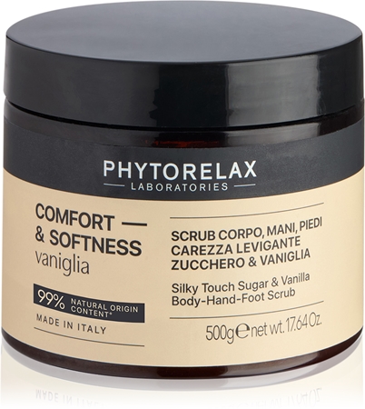 Phytorelax Laboratories Comfort & Softness Vanilla Udglattende peeling til hænder, fødder og krop