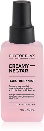 Phytorelax Laboratories Creamy Nectar parfumeret spray til krop og hår til kvinder