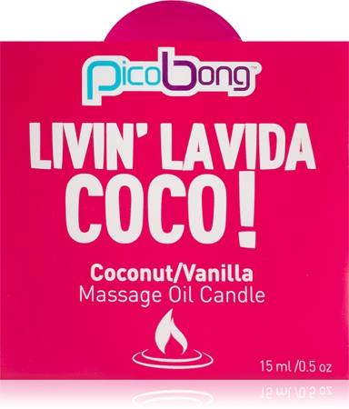 Pico Bong Massage Oil Candle lumânare de masaj