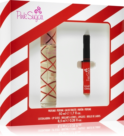 Pink Sugar Red Velvet coffret cadeau pour femme notino.be