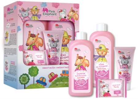 Pink Elephant Girls dárková sada Mouse Mia pro děti