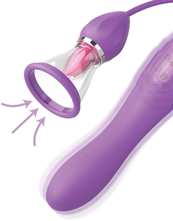 Pipedream Fantasy For Her Ultimate Pleasure Max vibrátor se stimulátorem klitorisu s pumpičkou