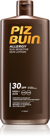 Piz Buin Allergy naptej érzékeny bőrre SPF 30
