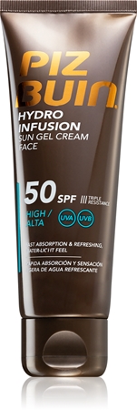 Piz Buin Hydro Infusion drėkinamasis apsaugos nuo saulės gelis SPF 50