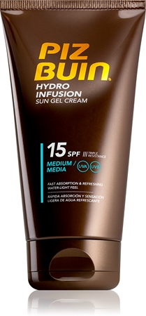 Piz Buin Hydro Infusion Gel-Creme für die Breunung