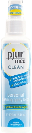 Pjur Med Clean почистващ спрей безотмиване