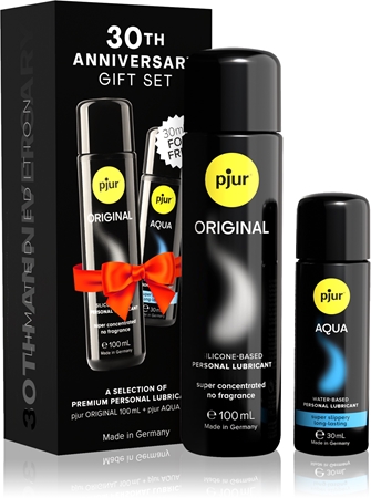 gleitgel kleine packung Pjur 30th Anniversary Gift Set Gleitgel-Set vorteilhafte Packung