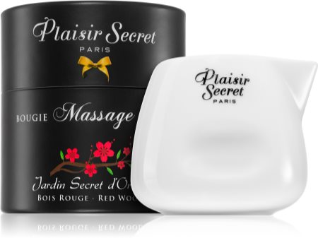 Plaisir Secret Red Wood świeca do masażu
