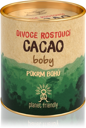 Planet Friendly Cacao boby divoce rostoucí kakaové boby