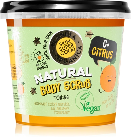 Organic Shop Skin Super Good osvežilni piling za telo z vitaminom C