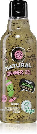Planeta Organica Organic Cucumber & Basil Seeds χαλαρωτικό τζελ για ντους