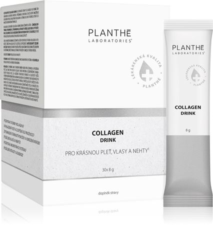 PLANTHÉ Collagen Drink prášok na vypnutie pokožky, pre krásne vlasy a nechty