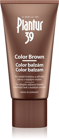 Plantur 39 Color Brown βάλσαμο καφεϊνης για καφέ αποχρώσεις μαλλιών