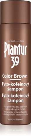 Plantur 39 Color Brown sampon pe baza de cafeina pentru nuante de par castaniu