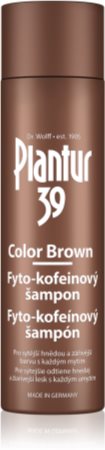Plantur 39 Color Brown szampon z kofeiną do włosów w odcieniach brązu