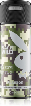 Playboy Play it Wild desodorante en spray para hombre