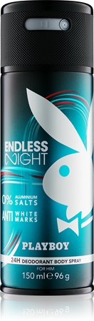 Playboy Endless Night deodorant ve spreji pro muže