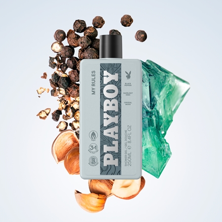 Playboy My Rules Shower Gel 3-in-1 for men
