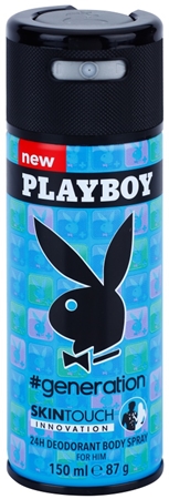 Playboy Generation Skin Touch дезодорант в спрей за мъже